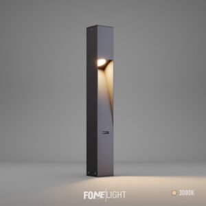 Luzerra Modern Yol Bollard Aydınlatması