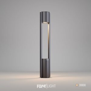 Holera LED Alüminyum Dış Mekân Bahçe Yolu Bollard Armatürü